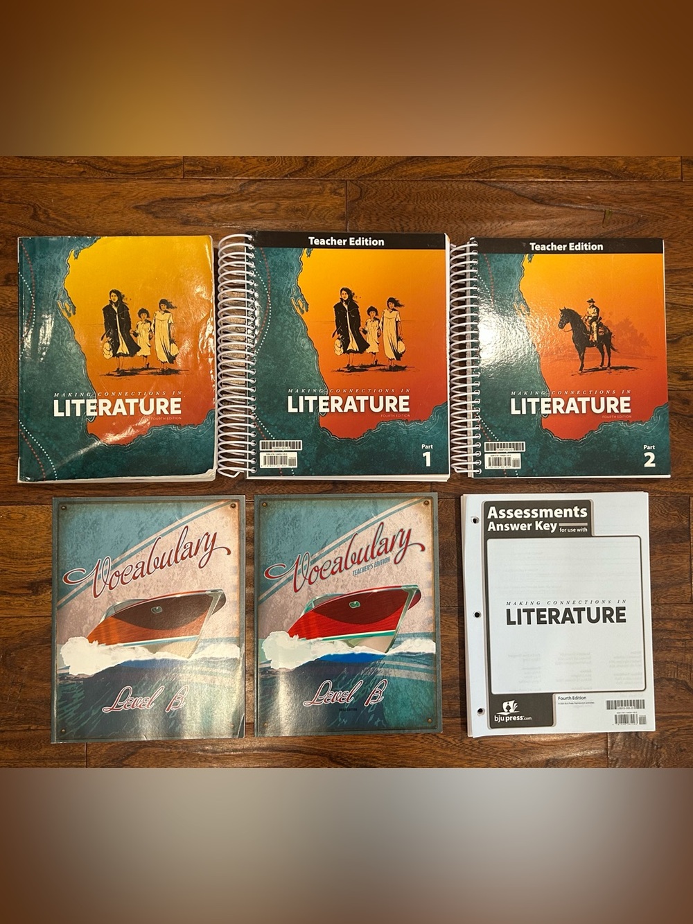 BJU Press Making Connections in Literature, 4th Edition Vocabulary 8th Grade